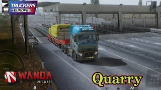 Truckers Of Europe 3  Airolo To Quarry 2  Ninjafrontline gaming trending truck [upl. by Suitangi814]