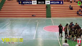 HOSPICIO vs AREQUIPA 34 varones VIII CAMPEONATO INTERNACIONAL DE HANDBALL [upl. by Veljkov]