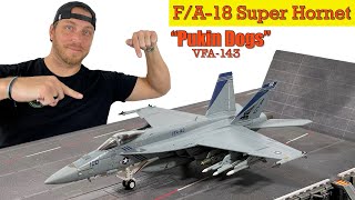 FA18 Super Hornet “Pukin Dogs” VFA143 [upl. by Eat]