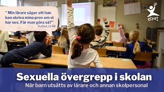 Digitalt föräldramöte Sexuella övergrepp i skolan [upl. by Odranreb]