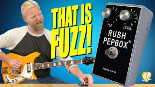 THATS MY KIND OF FUZZ  Velcro ripping primitive signal destruction with the RUSH PEP BOX 20 [upl. by Chet]