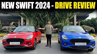 New Swift 2024  Better Drivability now  Drive Review with On Road Price amp All Details [upl. by Chappy934]