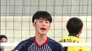 Haruko Volleyball 2023 semifinals round  Chinzei VS Higashiyama 5th set [upl. by Alexandra580]