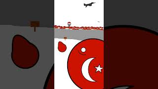 Ottoman Evolution Part 2 countryballs shorts animation ottoman ottomanempire turkey türkiye [upl. by Aihselef]