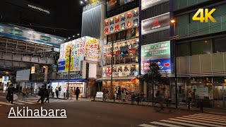 Exploring Akihabara at Night  Tokyo’s Otaku Hub [upl. by Rask]