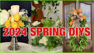 FIVE SPRING DIYS  Spring Decorating Ideas And DIYS For 2024  Ramon At Home [upl. by Mccourt]