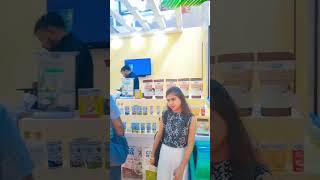 Pio glass full dudh milk coconut cocomama iitf drink foodie minibombs5 cute boomtuber [upl. by Morentz25]