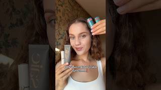 POVYour MAKEUP is SUNSCREEN💪💖sunscreenmakeup sunscreen summermakeup makeuphack sunscreenhack [upl. by Odilo]