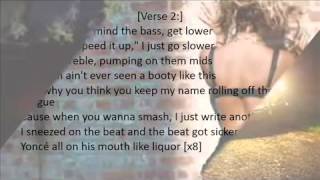 Beyonce Yonce Partition Lyrics [upl. by Cann]