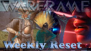 Warframe  Weekly Reset Stuff 3rd November 2024 [upl. by Anitel]