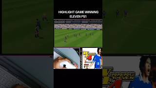 WINNING ELEVEN PS1 GAMEPLAY FULL HD [upl. by Ttnerb762]