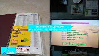 No One And A Very Love Platinum KS100 Minibox Volume 26 [upl. by Ruthi]