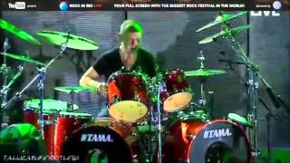 Metallica  Lars Ulrich Fails in Am I Evil Rock In Rio 2011 HD 720p [upl. by Steven507]