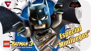 LEGO Batman 3 Más Allá de Gotham  Especial MiniJuegos  1080p HD [upl. by Gnilyam]