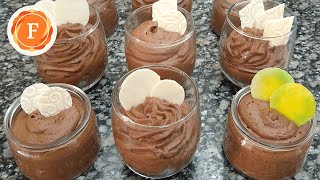 Mousse crudo de Chocolate  Aireado y Firme  Feather Sweets [upl. by Fields]