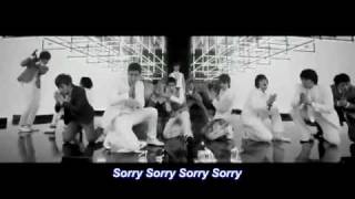 Super Junior  Sorry Sorry MV Lyrics  Eng Sub [upl. by Kanya717]