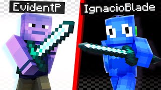 1v1ing Minecrafts Biggest Bedrock Youtuber ft Evident [upl. by Hittel]