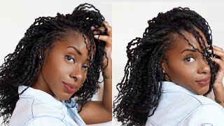 SMALLEST Mini Twists Ever Using Extensions  How To And Everything You Need To Know [upl. by Yllac]