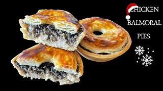 Scottish Balmoral Chicken Pies  Creamy Chicken amp Haggis [upl. by Asserrac988]