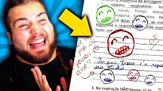 AS RESPOSTAS DE EXAMES MAIS ENGRAÇADAS 8 [upl. by Ashwin]