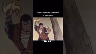 Tarjeta Rechazada 🤣🤣 anime humor funny shorts shortsfeed shortsviral [upl. by Reerg]