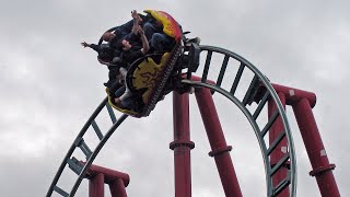 Dragon Fury  On Ride POV  Chessington World Of Adventures  Theme Park  SJBBVideos [upl. by Atnes]