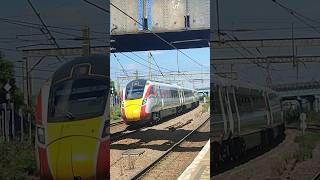 801 Passing Harringay train trainspotting class801 lner harringay london railway [upl. by Hartman]