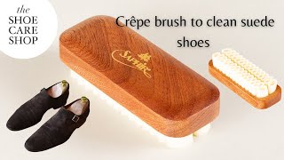 How to clean your suede shoes  with Saphir Médaille dOr [upl. by Htomit]