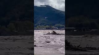 54 people rescued from roof of Tennessee hospital due to floodwaters from Hurricane Helene [upl. by Kablesh]