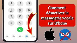 Comment désactiver la messagerie vocale sur iPhone   messagerie vocale iPhone [upl. by Barcellona]