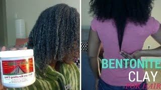 How to BENTONITE CLAY TREATMENT FOR HAIR GROWTH [upl. by Ailuj30]