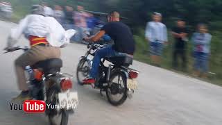 Carrera de suzuki ax 100 en cuba [upl. by Eduam]