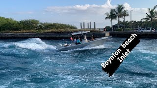 BOAT VIDEO Boynton Inlet [upl. by Haas175]