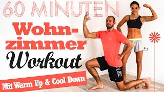 60 Minuten Workout  Bauch Beine Po amp Oberkörper trainieren  700 KALORIEN  Mit amp ohne Springen [upl. by Morehouse]