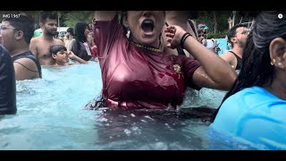 Waterpark Pool  4K HDR  60 FPS  Delhi  India [upl. by Aniraz]