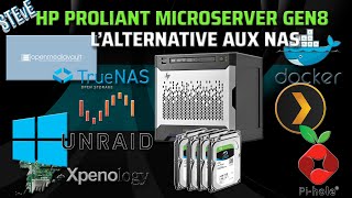 HP Proliant Microserver Gen8  La solution abordable pour un NAS performant [upl. by Yrdua527]