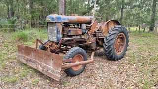 Fordson E27N Front Blade Tractor [upl. by Avon]