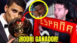 RODRI JUSTO GANADOR DEL BALÓN DE ORO 2024 [upl. by Navets663]