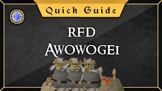 RFD Awowogei guide temporary guide Permanent one later [upl. by Nuahsar]