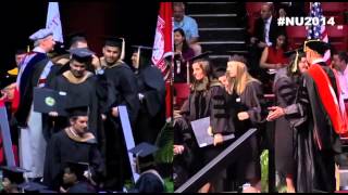 Northeastern University Graduate Commencement 2014 [upl. by Eciral]