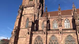 Freiburg Münster Kathedrale Glockenläuten Minster Cathedral [upl. by Aidnyc]