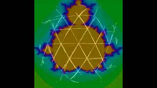 Python Fractal Lissajous visualization [upl. by Edas]