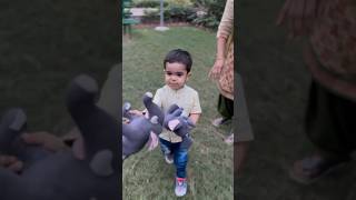 Cute baby funny  cute baby ytshorts babyshorts laugh funny trending babies playing park [upl. by Dragone]