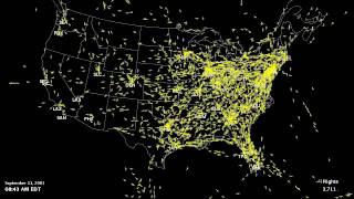 September 11 FAA Closure of US Airspace [upl. by Fraase134]