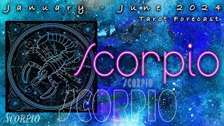 Scorpio LIFE amp LOVE ❤️ January  June 2024 Tarot Forecast w Fearless Intuition [upl. by Allit]