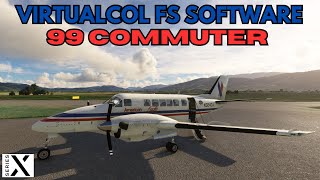 Microsoft Flight Simulator XBOX SERIES X Virtualcol FS Software 99 Commuter Showcase [upl. by Kerril]