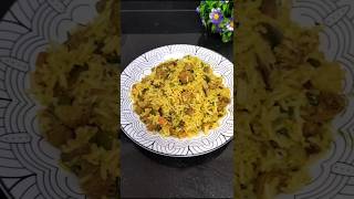 Soya Rice shorts trending viralshorts friedrice pulav biryani recipe [upl. by Olihs]