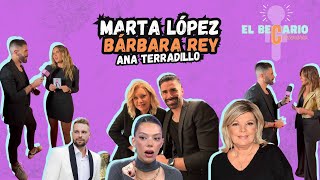 Bárbara Rey Marta López y Ana Terradillos Las Verdades del Photocall 🎤🍴barbararey martalopez [upl. by Dhruv]