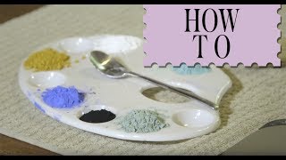 How to make traditional linseed oil tempera paint [upl. by Doble]