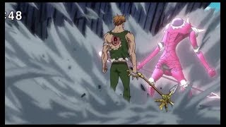 Escanor VS Galand  FULL FIGHT  episode 14 AMV Touch the Sky 🙌 Nanatsu no Taizai SEASON 2 [upl. by Docilu]